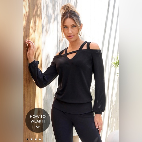 Boston Proper Travel Top XS NWT - Picture 2 of 4